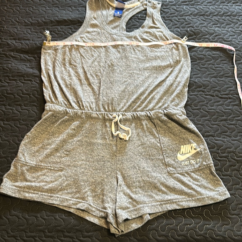 Extra large gray Nike romper